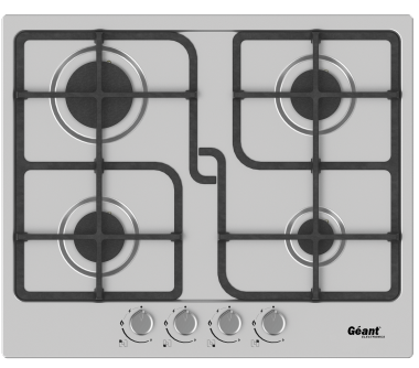 PLAQUE CHAUFFAN 4F INOX